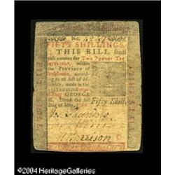 Pennsylvania "May 1, 1760" 50s Very Fine. Terrific Pennsylvania "May 1, 1760" 50s Very Fine.