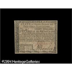 Rhode Island July 2, 1780 $8 Choice New. An uncance Rhode Island July 2, 1780 $8 Choice New.