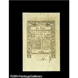 Rhode Island May, 1786 6d Superb Gem New. An absolu Rhode Island May, 1786 6d Superb Gem New.
