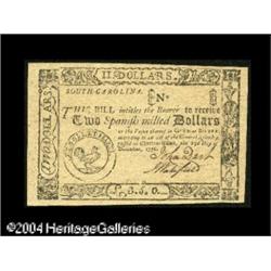 South Carolina December 23, 1776 $2 Gem New. A well South Carolina December 23, 1776 $2 Gem New.
