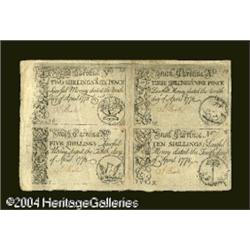 Connecticut (1799) Hartford and New Haven Turnpike Bloc South Carolina April 10, 1778 Block of Four.