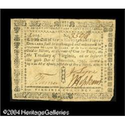 Virginia March 1, 1781 $750 Very Fine. There are a Virginia March 1, 1781 $750 Very Fine.