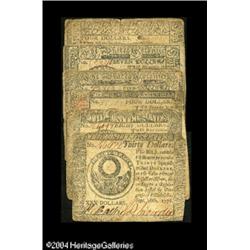 Six Continentals. Five different issues are represented Six Continentals.