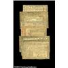 Image 1 : Nine MIxed Notes. Two Continentals, two Pennsylvanias, Nine Mixed Notes.
