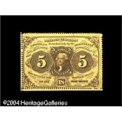 Fr. 1228 5c First Issue Gem New. An unusually nice exam Fr. 1228 5c First Issue Gem New.