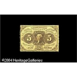 Fr. 1228 5c First Issue Very Choice New. Very well perf Fr. 1228 5c First Issue Very Choice New.