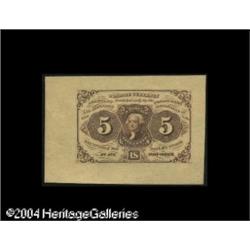 Fr. 1231SP 5c First Issue Face Only Superb Gem New. Fr. 1231SP 5c First Issue Face Only Superb Gem N