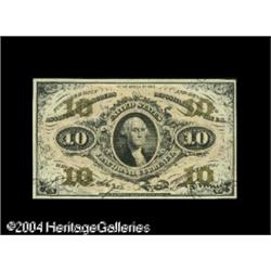 Fr. 1251 10c Third Issue Gem New. Incredibly fresh and Fr. 1251 10c Third Issue Gem New.