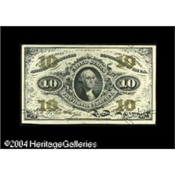 Fr. 1255 10c Third Issue Superb Gem New. This note Fr. 1255 10c Third Issue Superb Gem New.