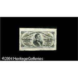 Fr. 1291SP 25c Third Issue Wide Margin Pair About New Fr. 1291SP 25c Third Issue Wide Margin Pair Ab