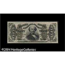 Fr. 1327 50c Third Issue Spinner Very Choice New. D Fr. 1327 50c Third Issue Spinner Very Choice New