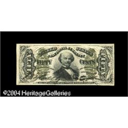 Fr. 1328 50c Third Issue Spinner Gem New. A beautiful h Fr. 1328 50c Third Issue Spinner Gem New.