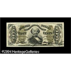 Fr. 1328 50c Third Issue Spinner Gem New. An exteremly Fr. 1328 50c Third Issue Spinner Gem New.