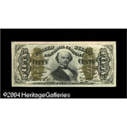 Fr. 1329 50c Third Issue Spinner Superb Gem New. Ultima Fr. 1329 50c Third Issue Spinner Superb Gem 