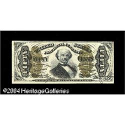 Fr. 1331 50c Third Issue Spinner Very Choice New. A bit Fr. 1331 50c Third Issue Spinner Very Choice