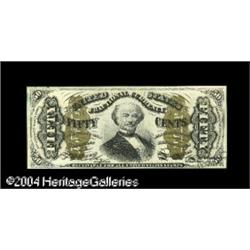 Fr. 1332 50c Third Issue Spinner Very Choice New. T Fr. 1332 50c Third Issue Spinner Very Choice New