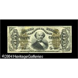 Fr. 1336 50c Third Issue Spinner Choice About New. Ther Fr. 1336 50c Third Issue Spinner Choice Abou