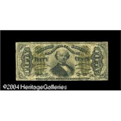 Fr. 1341 50c Third Issue Spinner Inverted Back Surcharg Fr. 1341 50c Third Issue Spinner Inverted Ba