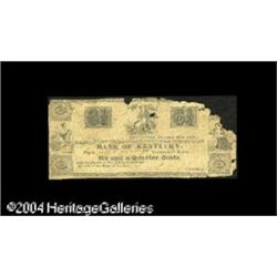 Frankfort, KY- City of Frankfort 6 1/4¢ Dec. 20, 1837 H Frankfort, KY- City of Frankfort