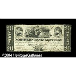 Lexington, KY- Northern Bank of Kentucky $20 May 1, 184 Lexington, KY- Northern Bank of Kentucky