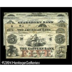 Maine Obsoletes. RBangor, ME- Eastern Bank $5 Oct. Maine Obsoletes.