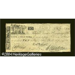 New York, NY- The Bank of New York $10 Jan. 15, 1811 UN New York, NY- The Bank of New York