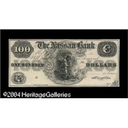 New York, NY- The Nassau Bank $100 G16 Proof RA lov New York, NY- The Nassau Bank