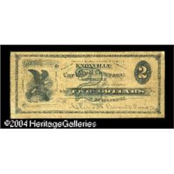 Knoxville, TN- Knoxville Car Wheel Company $2 RA ve Knoxville, TN- Knoxville Car Wheel Company