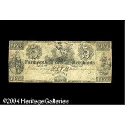 Memphis, TN- Farmers & Merchants Bank $5, $10, $100 G52 Memphis, TN- Farmers & Merchants Bank