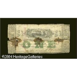 Mansfield, TX- Julian Feild $1 Jan. 15, 1862 Medlar Mansfield, TX- Julian Feild