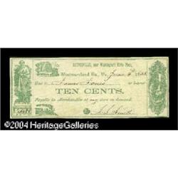 Baynesville, VA- J.L. Smith 10¢ June 4, 1858 Jones Baynesville, VA- J.L. Smith