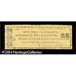 Lewisburg, VA- J.B. Karnes 25¢ Sept. 30, 1861 Jones Lewisburg, VA- J.B. Karnes