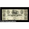 Image 1 : Richmond, VA- Bank of Virginia $10 Aug. 2, 1841 C448 Jo Richmond, VA- Bank of Virginia
