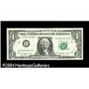 Image 1 : Fr. 1909-B $1 1977 Federal Reserve Note. Gem Crisp Unci Fr. 1909-B $1 1977 Federal Reserve Note. Gem