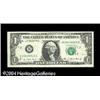 Image 1 : Fr. 1909-B $1 1977 Federal Reserve Note. Choice Crisp U Fr. 1909-B $1 1977 Federal Reserve Note. Cho
