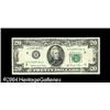 Image 1 : Fr. 2074-H $20 1981A Federal Reserve Note. Gem Crisp Un Fr. 2074-H $20 1981A Federal Reserve Note. G