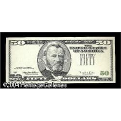 Fr. 2126-? $50 1996 Federal Reserve Note. About Uncir Fr. 2126-? $50 1996 Federal Reserve Note. Abou