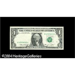 Fr. 1908-K $1 1974 Federal Reserve Notes. Gem Crisp U Fr. 1908-K $1 1974 Federal Reserve Notes. Gem 