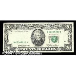 Fr. 2075-B $20 1985 Federal Reserve Note. Gem Crisp U Fr. 2075-B $20 1985 Federal Reserve Note. Gem 
