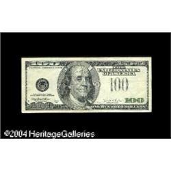 Fr. 2175-B $100 1996 Federal Reserve Note. Very Fine+ Fr. 2175-B $100 1996 Federal Reserve Note. Ver