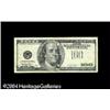 Image 1 : Fr. 2175-B $100 1996 Federal Reserve Note. Very Fine+ Fr. 2175-B $100 1996 Federal Reserve Note. Ver