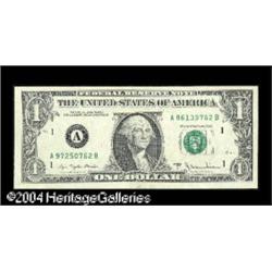 Fr. 1910-A $1 1977A Federal Reserve Note. Extremely Fin Fr. 1910-A $1 1977A Federal Reserve Note. Ex