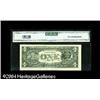 Image 2 : Fr. 1926-B $1 2001 Federal Reserve Note. CGA Gem Unci Fr. 1926-B $1 2001 Federal Reserve Note. CGA G