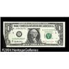 Image 1 : Fr. 1921-E $1 1995 Federal Reserve Notes. Gem Crisp Unc Fr. 1921-E $1 1995 Federal Reserve Notes. Ge
