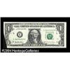 Image 5 : Fr. 1921-E $1 1995 Federal Reserve Notes. Gem Crisp Unc Fr. 1921-E $1 1995 Federal Reserve Notes. Ge
