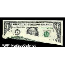 Fr. 1921-E $1 1995 Federal Reserve Note. Choice Crisp Fr. 1921-E $1 1995 Federal Reserve Note. Choic