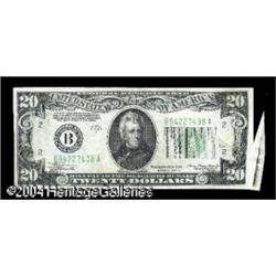 Fr. 2055-B $20 1934A Federal Reserve Note. About Unci Fr. 2055-B $20 1934A Federal Reserve Note. Abo