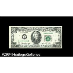 Fr. 2071-K $20 1974 Federal Reserve Notes. Gem Crisp Fr. 2071-K $20 1974 Federal Reserve Notes. Gem 