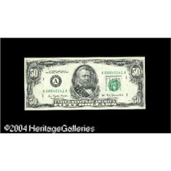 Fr. 2119-A $50 1977 Federal Reserve Note. Gem Crisp U Fr. 2119-A $50 1977 Federal Reserve Note. Gem 