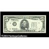 Image 1 : Fr. 1984-E $5 1995 Federal Reserve Note. Gem Crisp Un Fr. 1984-E $5 1995 Federal Reserve Note. Gem C